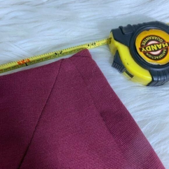 Metaphor Plus Size 14 A Line Wine Colored Skirt Co - Picture 5 of 6